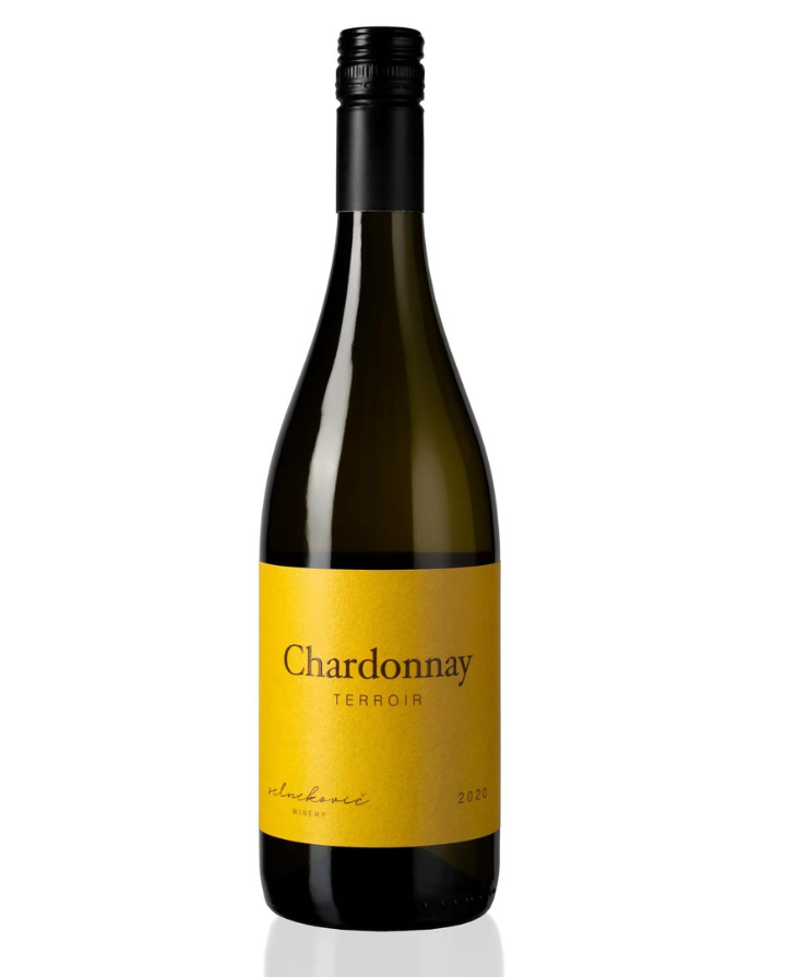 Chardonnay Selnekovič víno predná strana