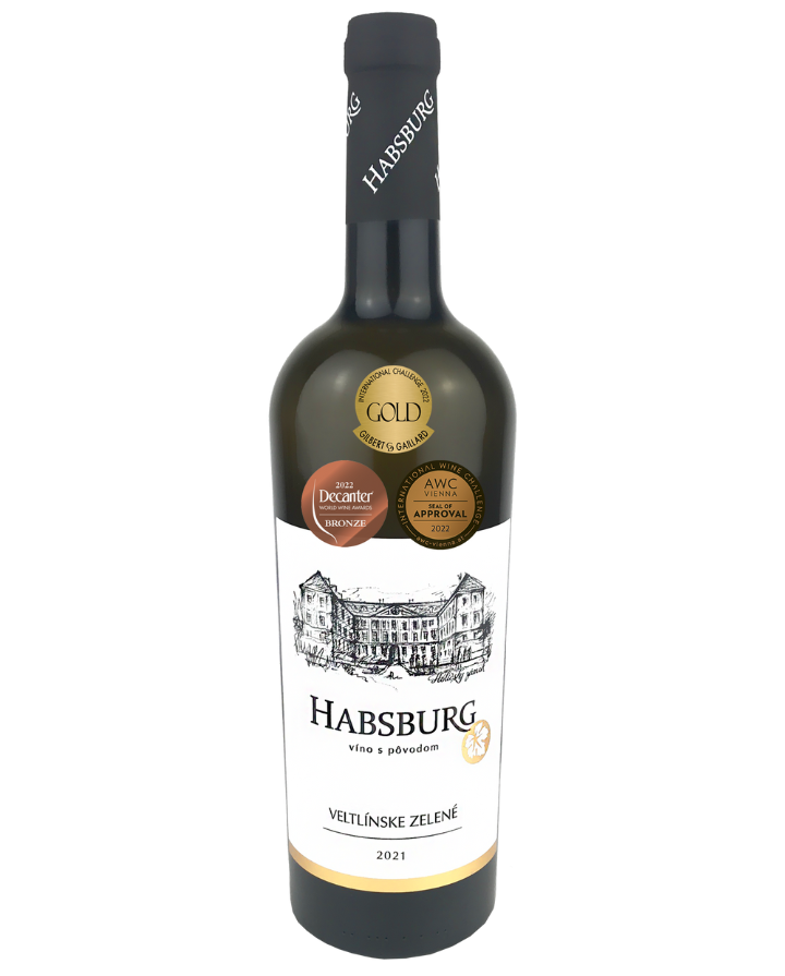 Slovenské víno Veltlínske zelené vinárstvo Habsburg